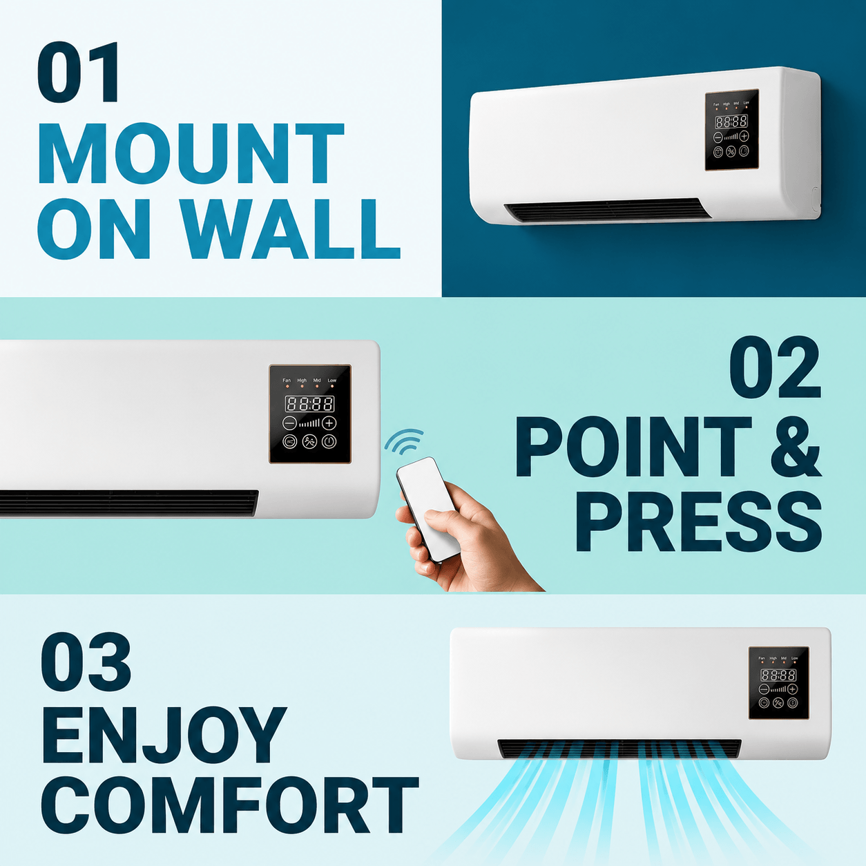 ArcticWave® Portable AC Split